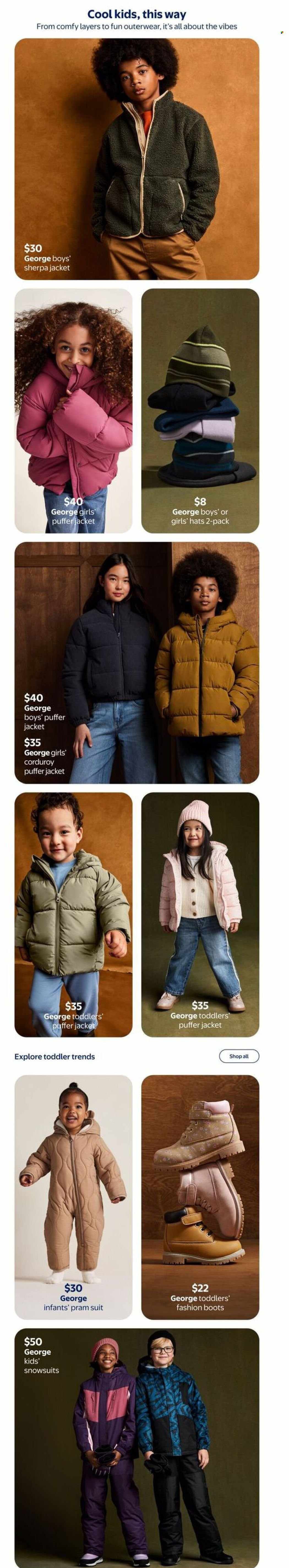 WALMART flyer - Fall into Style