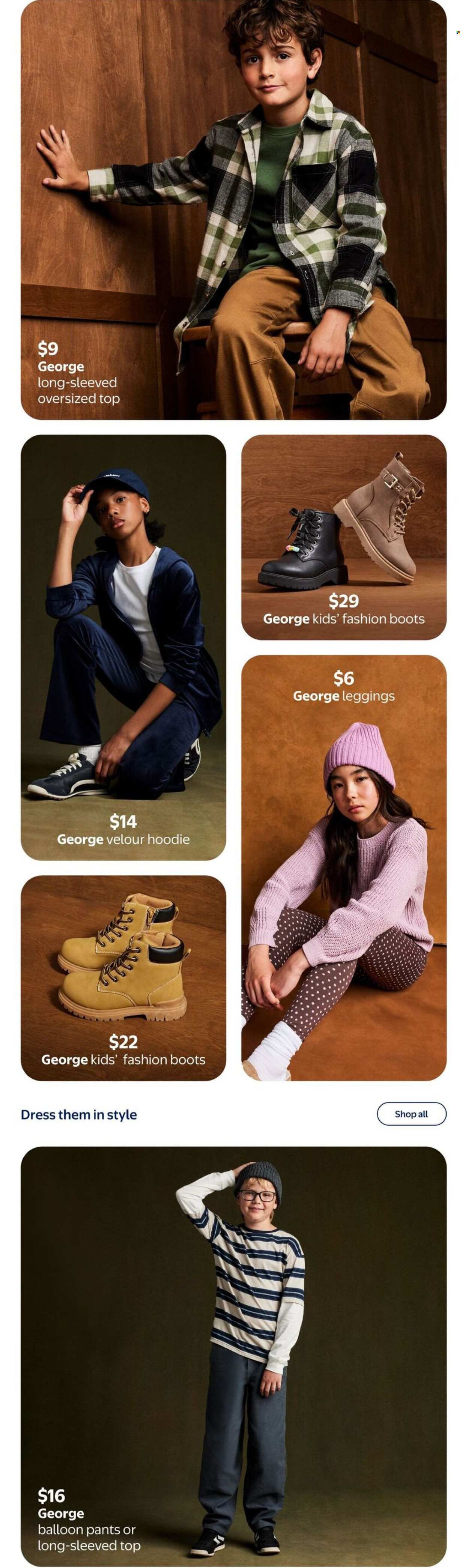WALMART flyer - Fall into Style