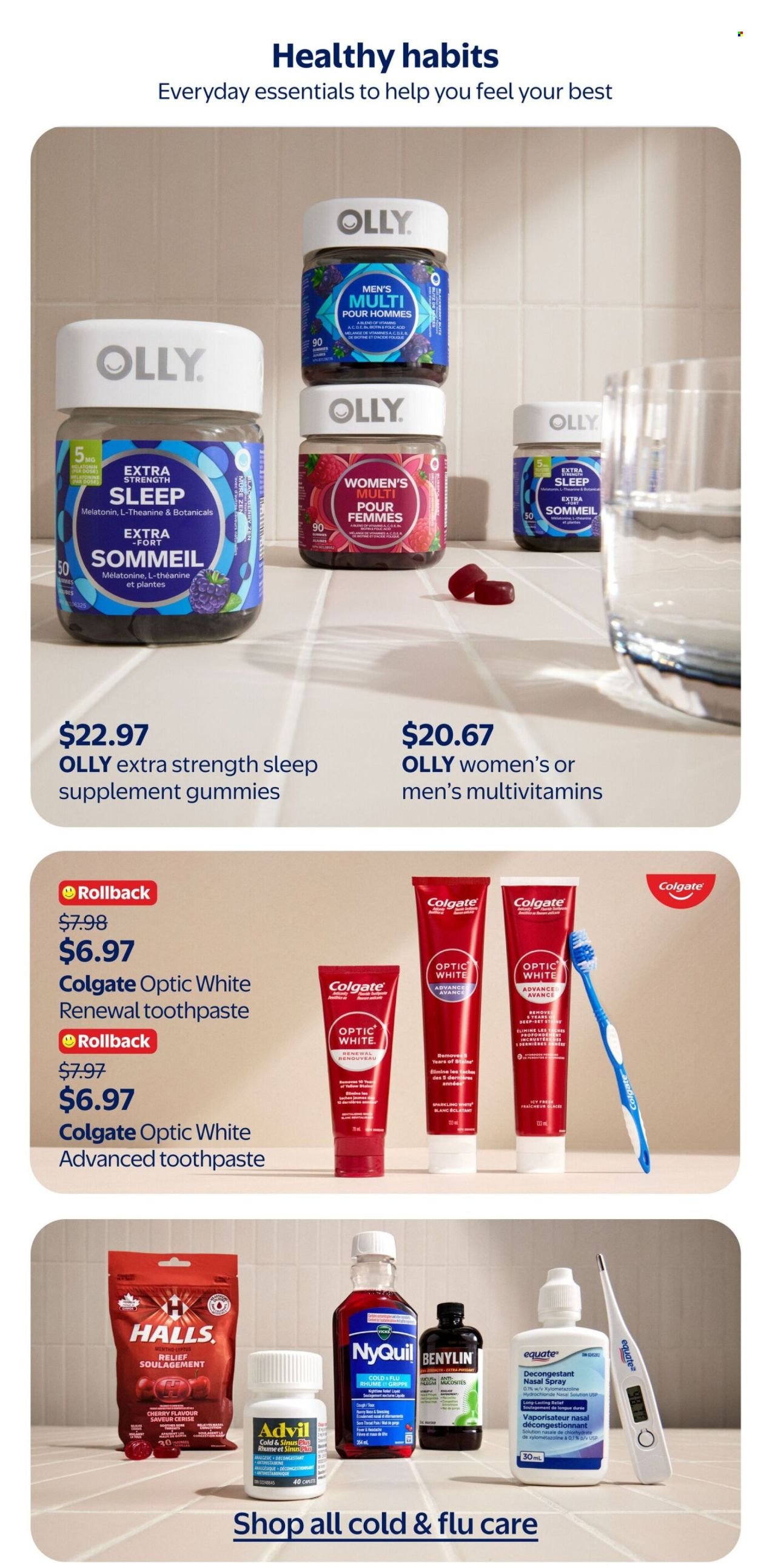 WALMART flyer - Fall into Style