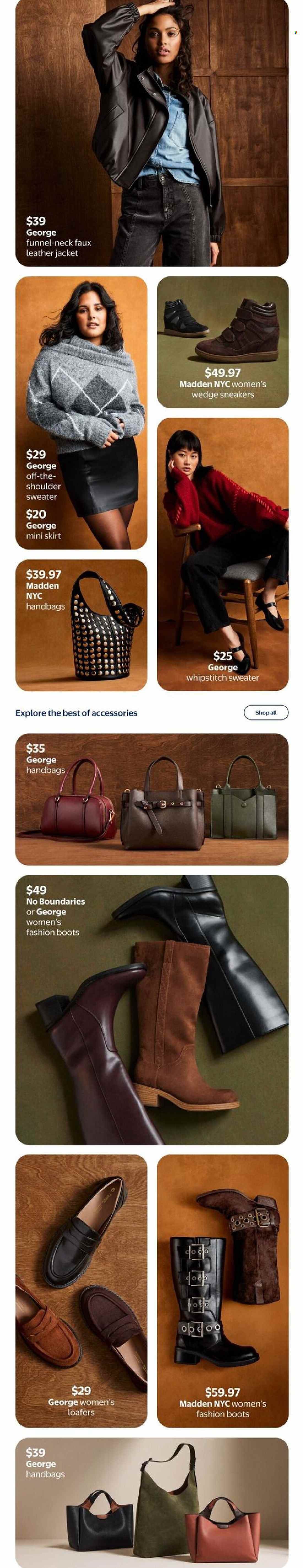 WALMART flyer - Fall into Style