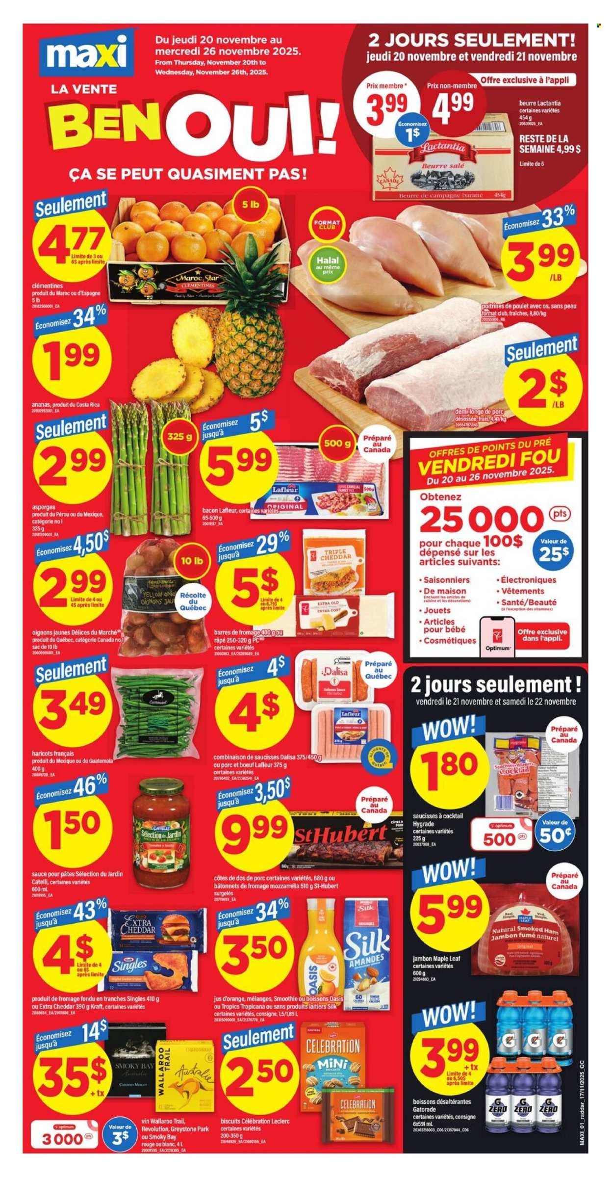 MAXI flyer - Circulaire hebdomadaire (2025-11-20 - 2025-11-26) | 1