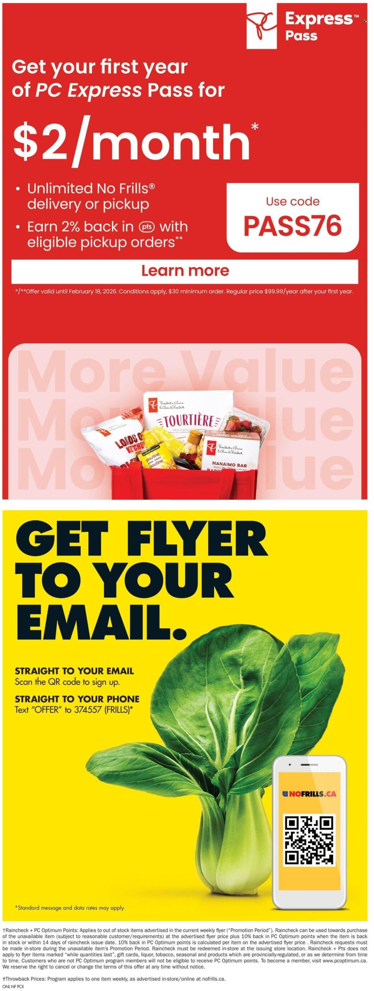 NO FRILLS flyer - Weekly Flyer (2026-02-12 - 2026-02-18) | 15