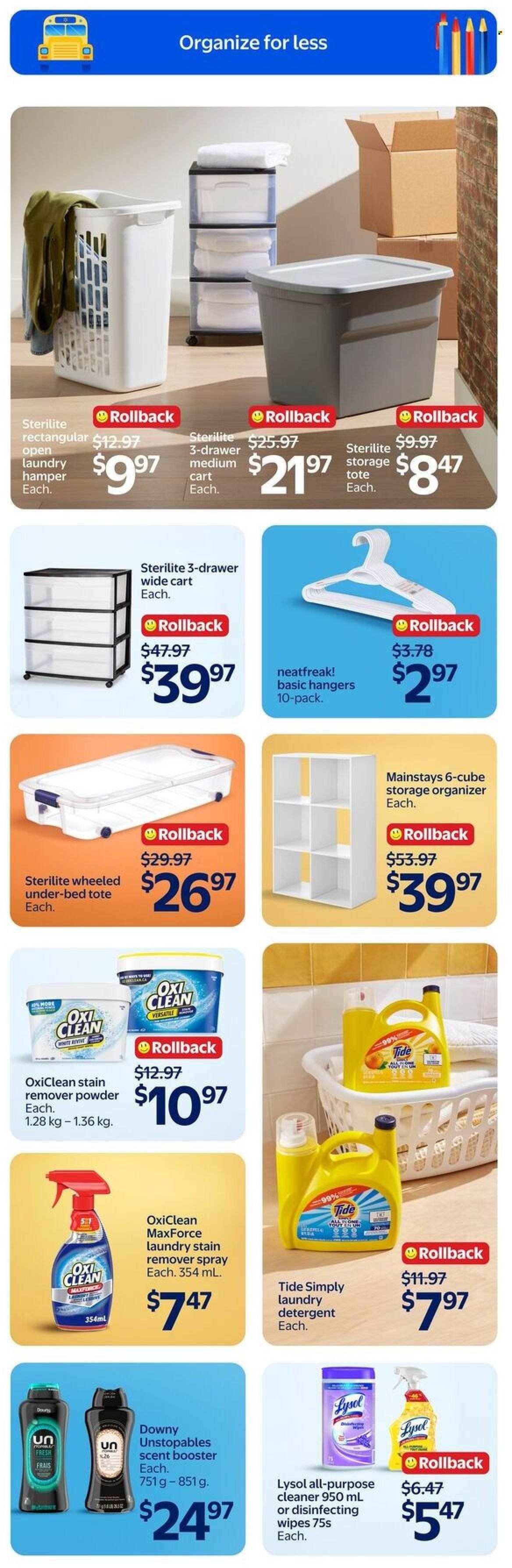 WALMART flyer - Back to School in Style