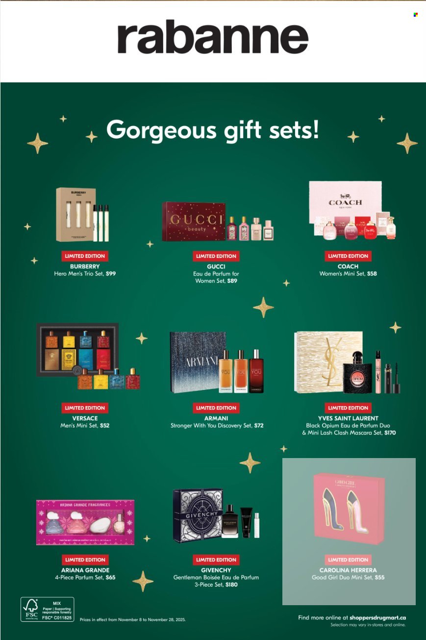 SHOPPERS DRUG MART flyer - From Saturday November 08, 2025 (2025-11-08 - 2025-11-28) | 2