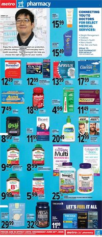 METRO flyer - Pharmacy