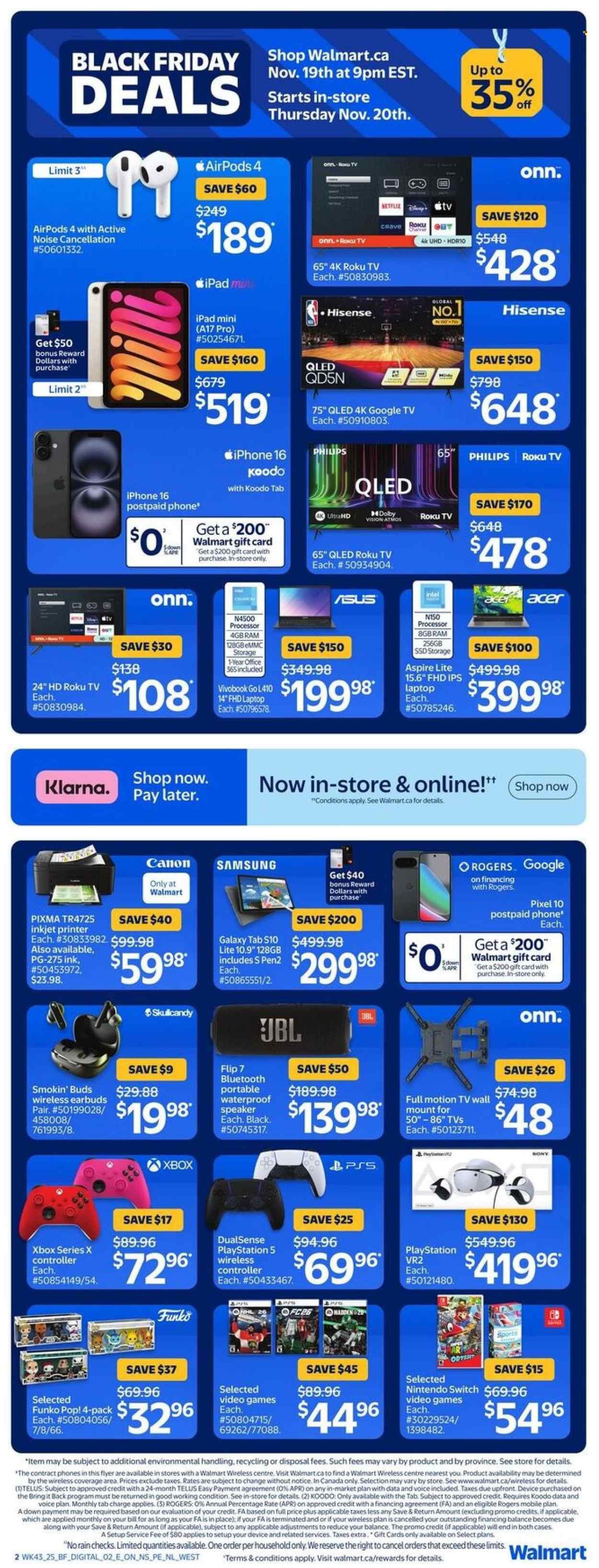 WALMART flyer - Black Friday (2025-11-19 - 2025-11-26) | 3