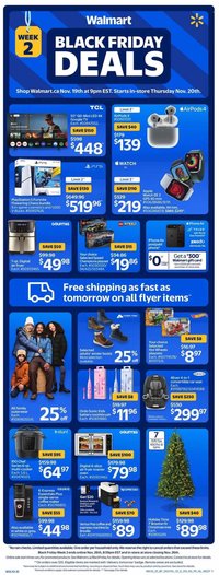 WALMART flyer - Black Friday (2025-11-19 - 2025-11-26)