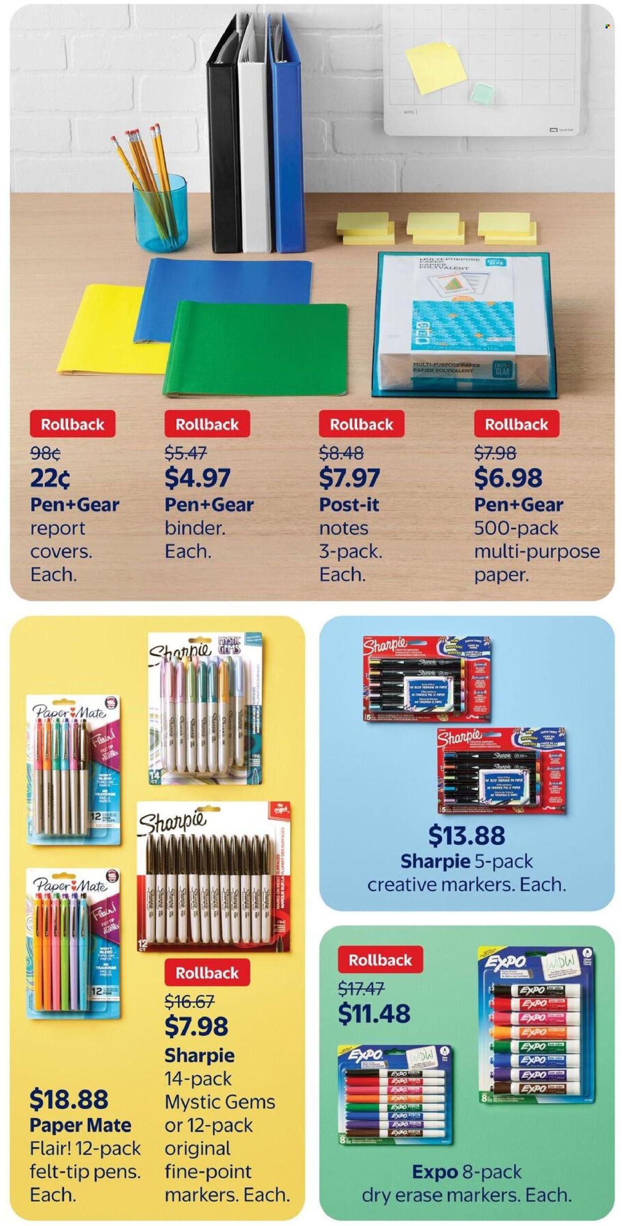 WALMART flyer - Back To School