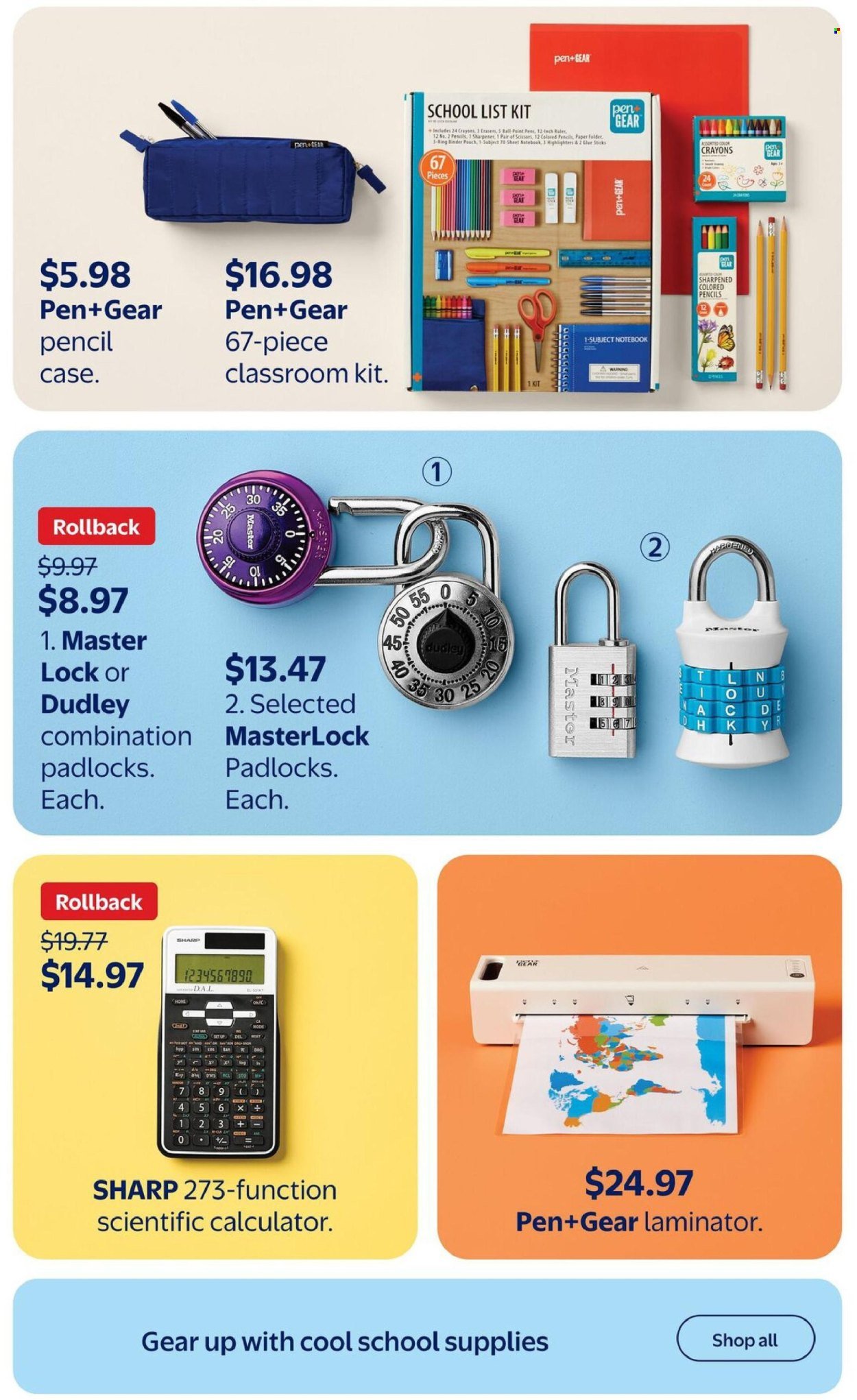 WALMART flyer - Back To School