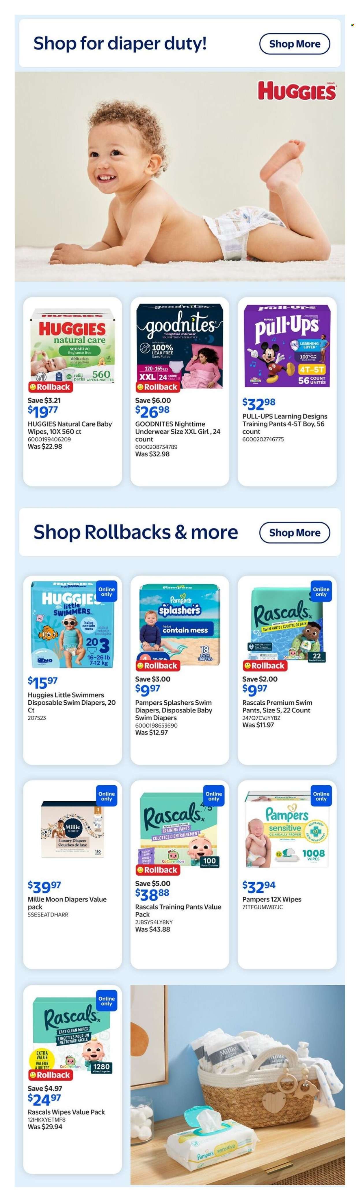 WALMART flyer - The Baby Event