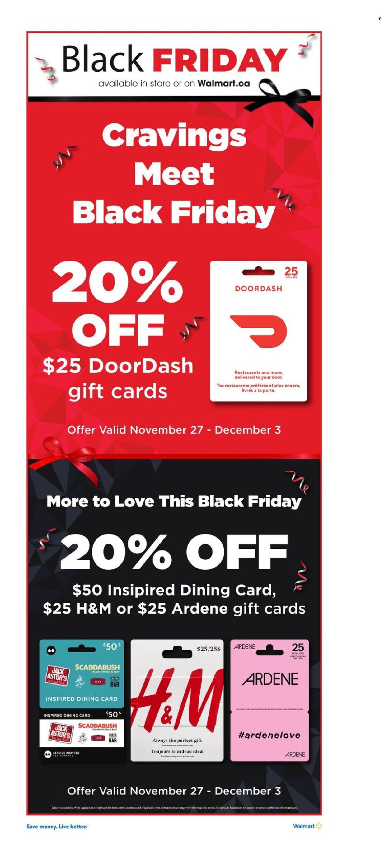 WALMART flyer - From Thursday November 27, 2025 (2025-11-27 - 2025-12-03) | 28