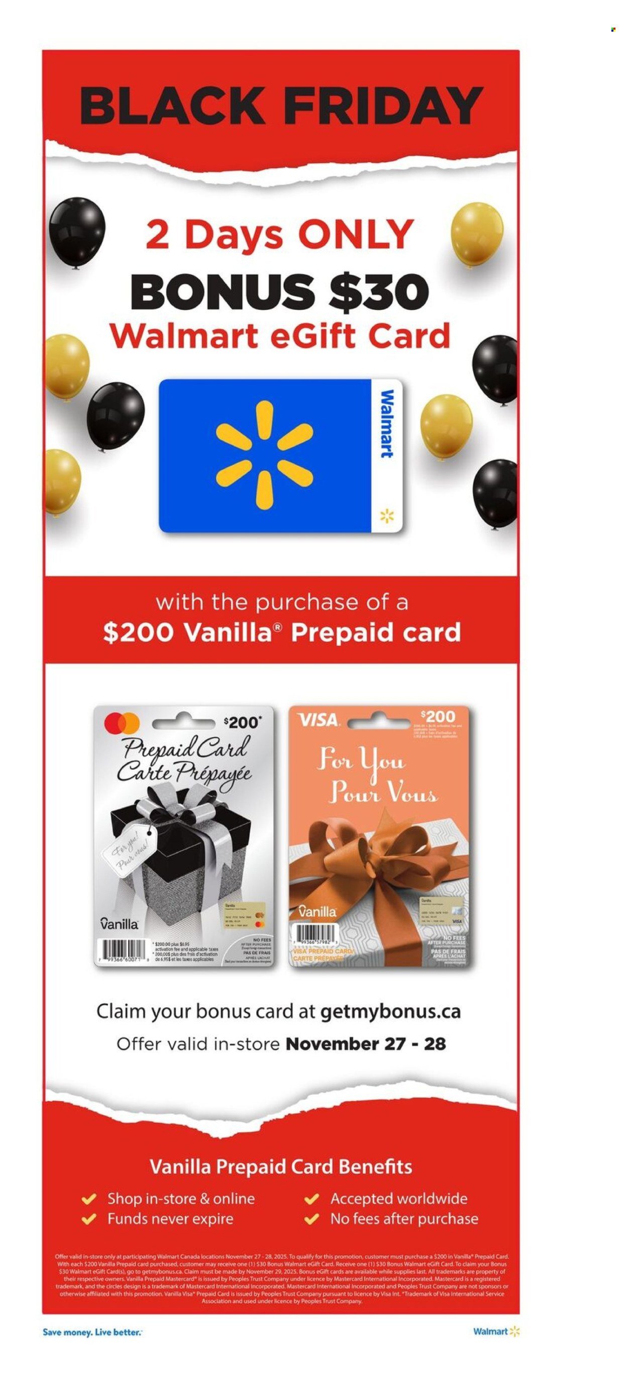 WALMART flyer - From Thursday November 27, 2025 (2025-11-27 - 2025-12-03) | 29