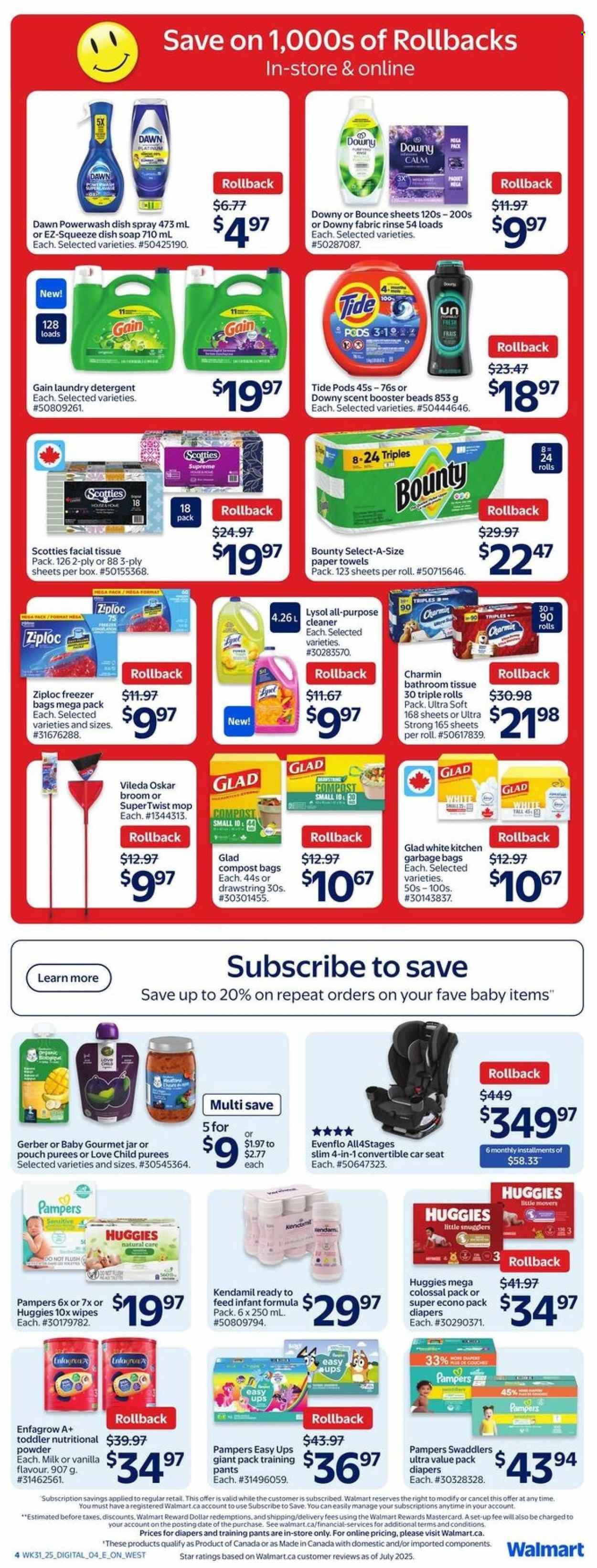 WALMART flyer - From Thursday August 28, 2025
