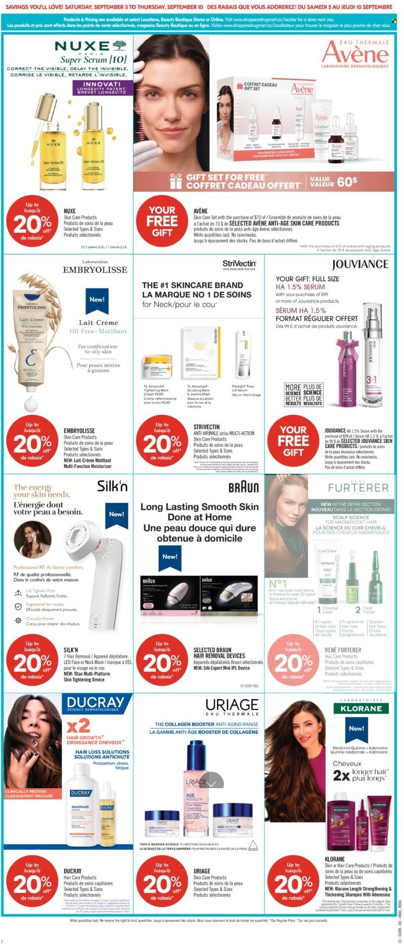 SHOPPERS DRUG MART flyer - From Saturday September 05, 2026