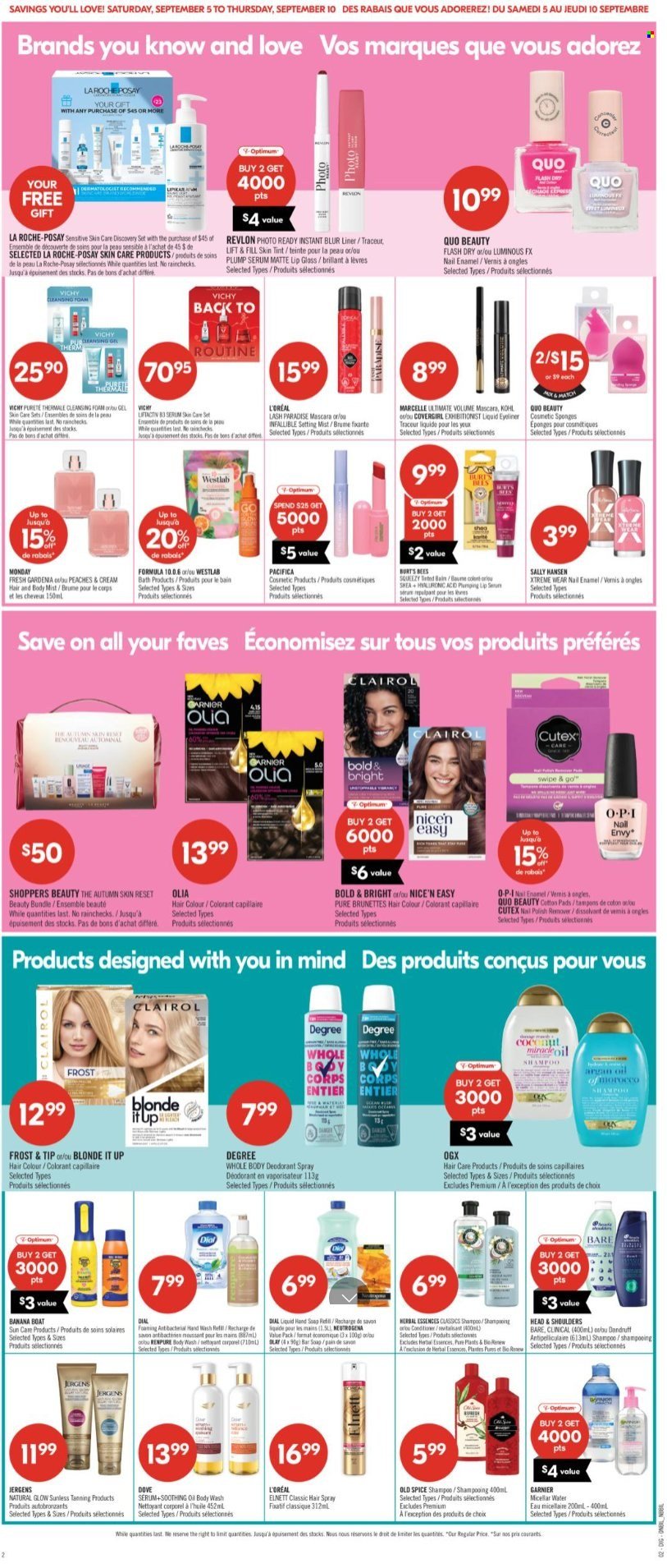 SHOPPERS DRUG MART flyer - From Saturday September 05, 2026