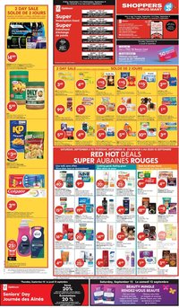 SHOPPERS DRUG MART flyer - From Saturday September 05, 2026
