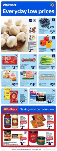 WALMART flyer - From Thursday January 22, 2026