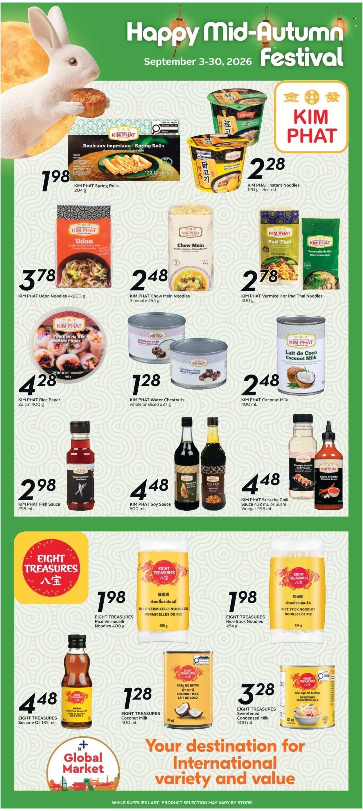 SOBEYS flyer - Mid Autumn Festival