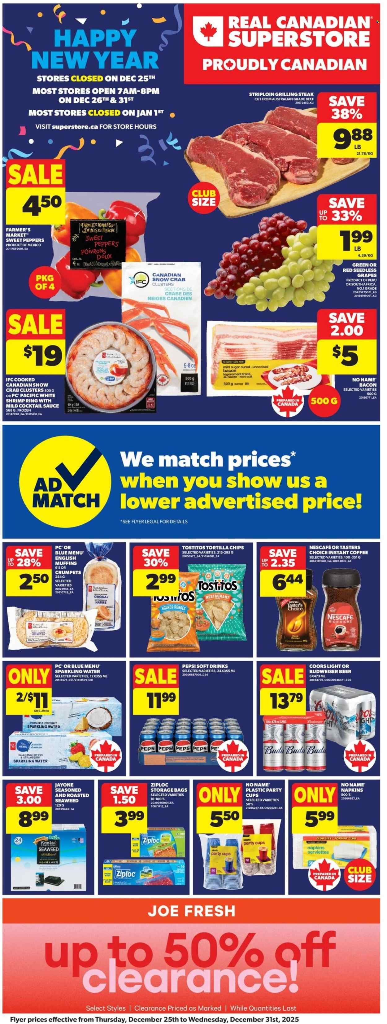 REAL CANADIAN SUPERSTORE flyer - Weekly Flyer (2025-12-25 - 2025-12-31) | 1