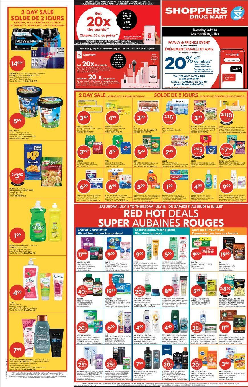 SHOPPERS DRUG MART flyer - From Saturday July 11, 2026