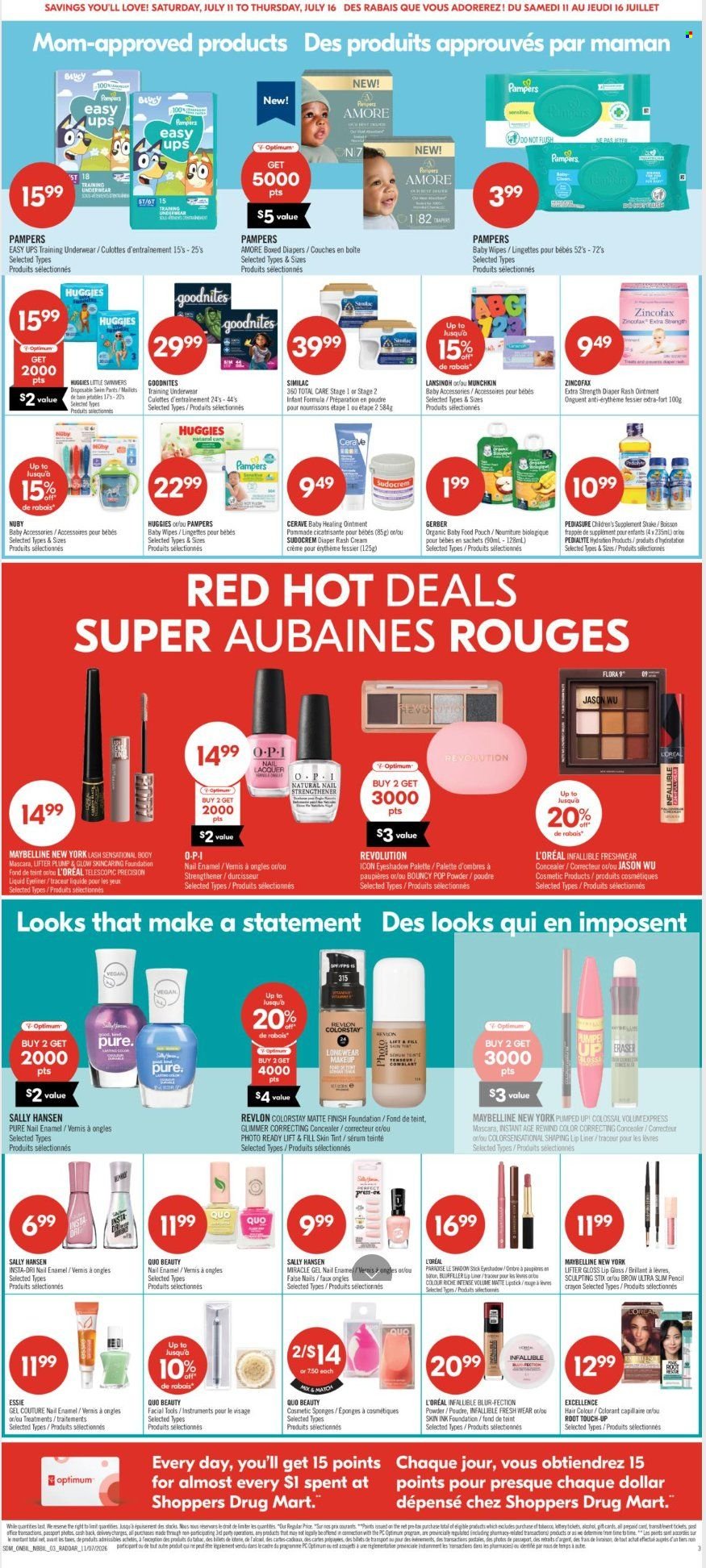 SHOPPERS DRUG MART flyer - From Saturday July 11, 2026