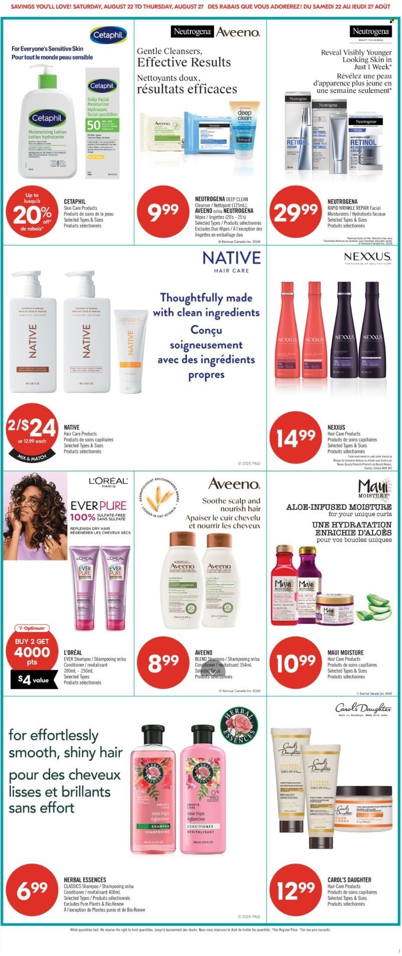 SHOPPERS DRUG MART flyer - From Saturday August 22, 2026