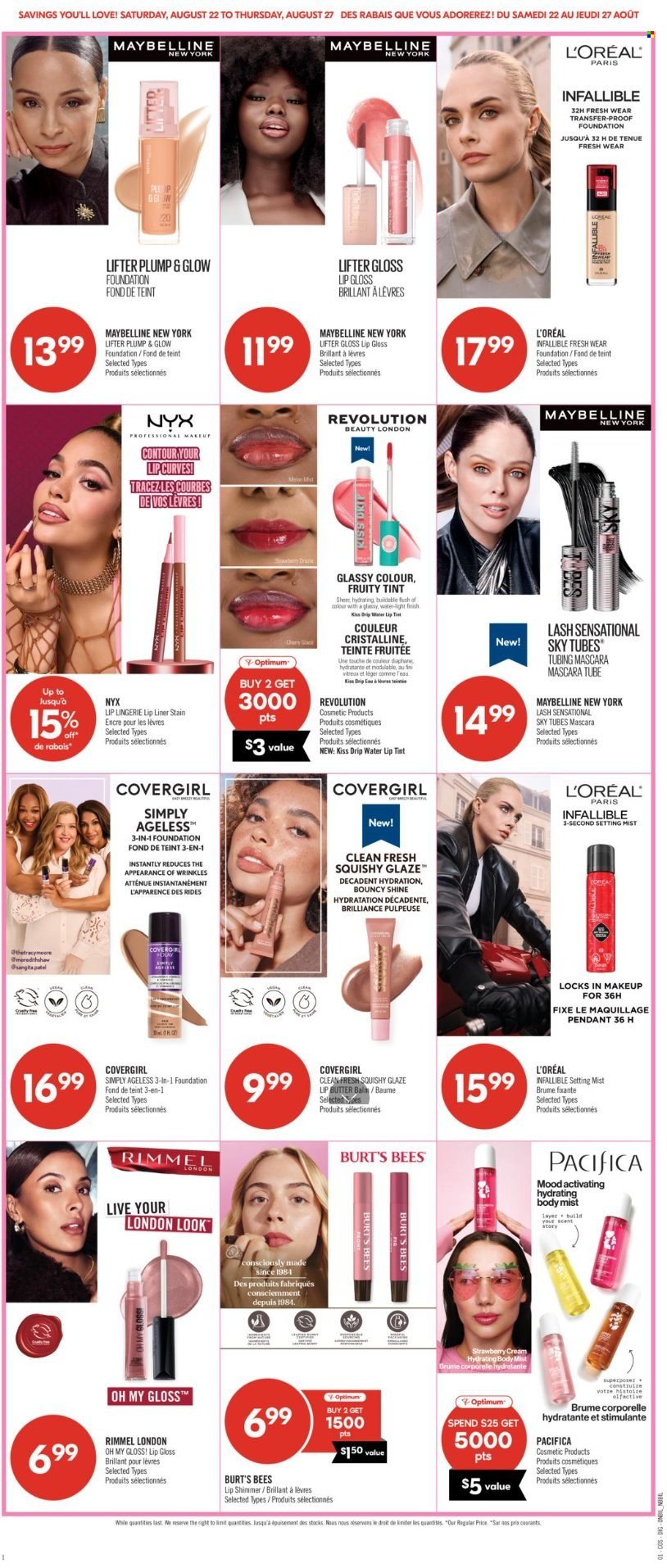 SHOPPERS DRUG MART flyer - From Saturday August 22, 2026