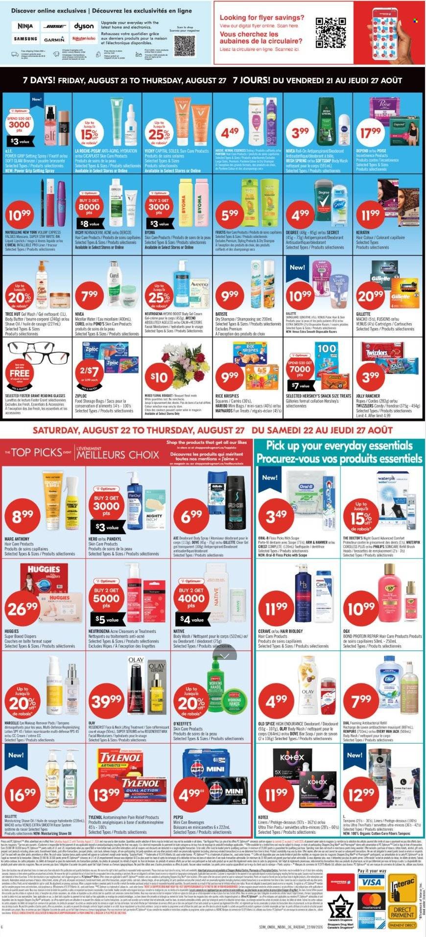 SHOPPERS DRUG MART flyer - From Saturday August 22, 2026