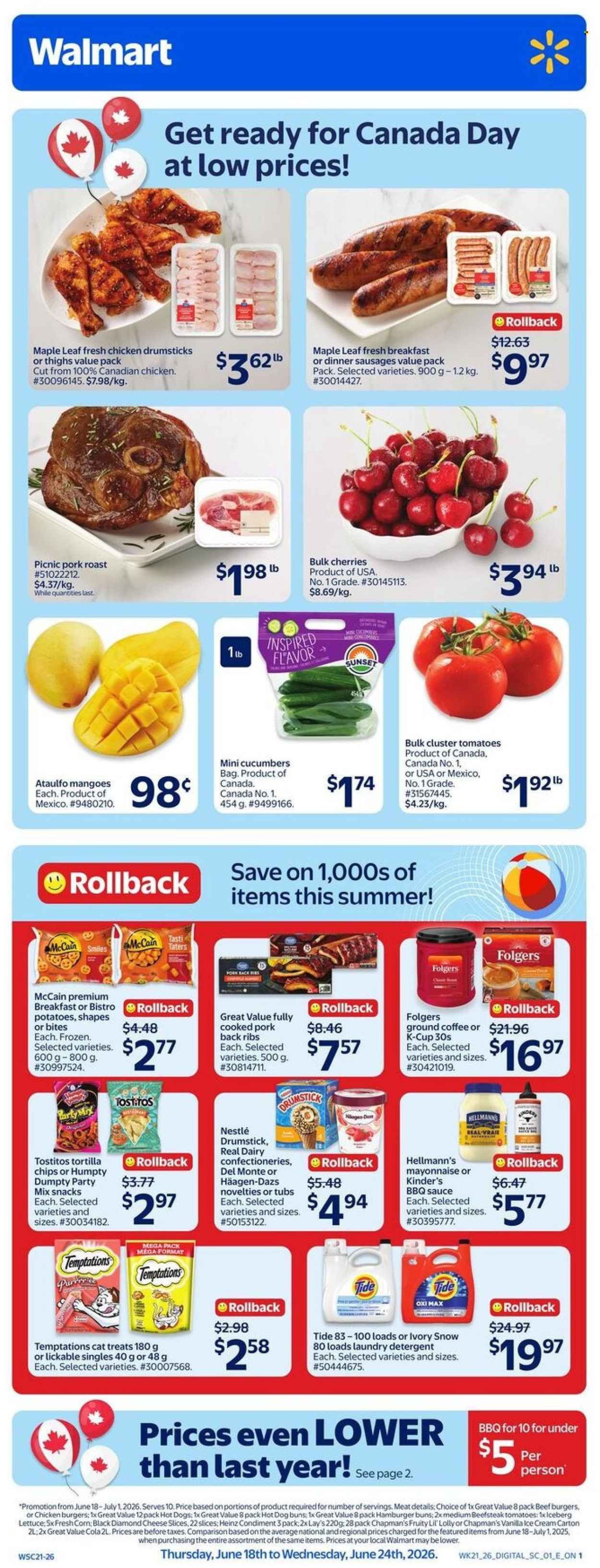 WALMART flyer - From Thursday June 18, 2026