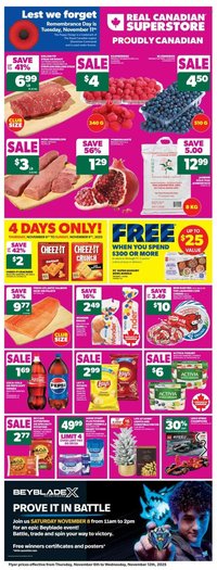 REAL CANADIAN SUPERSTORE flyer - Weekly Flyer (2025-11-06 - 2025-11-12)