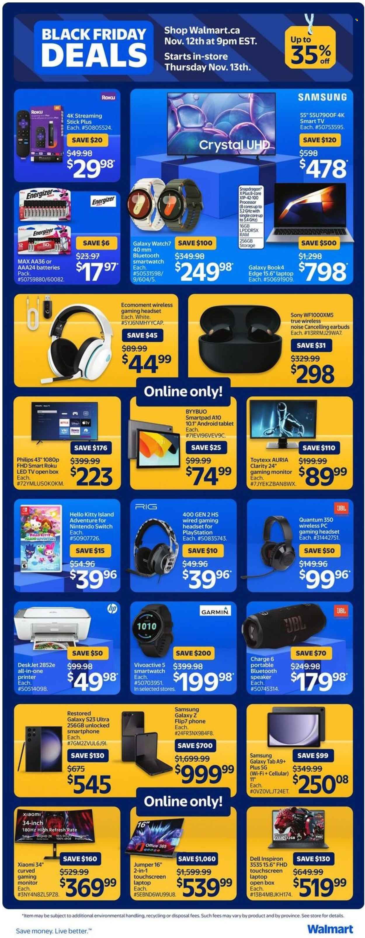 WALMART flyer - From Thursday November 13, 2025