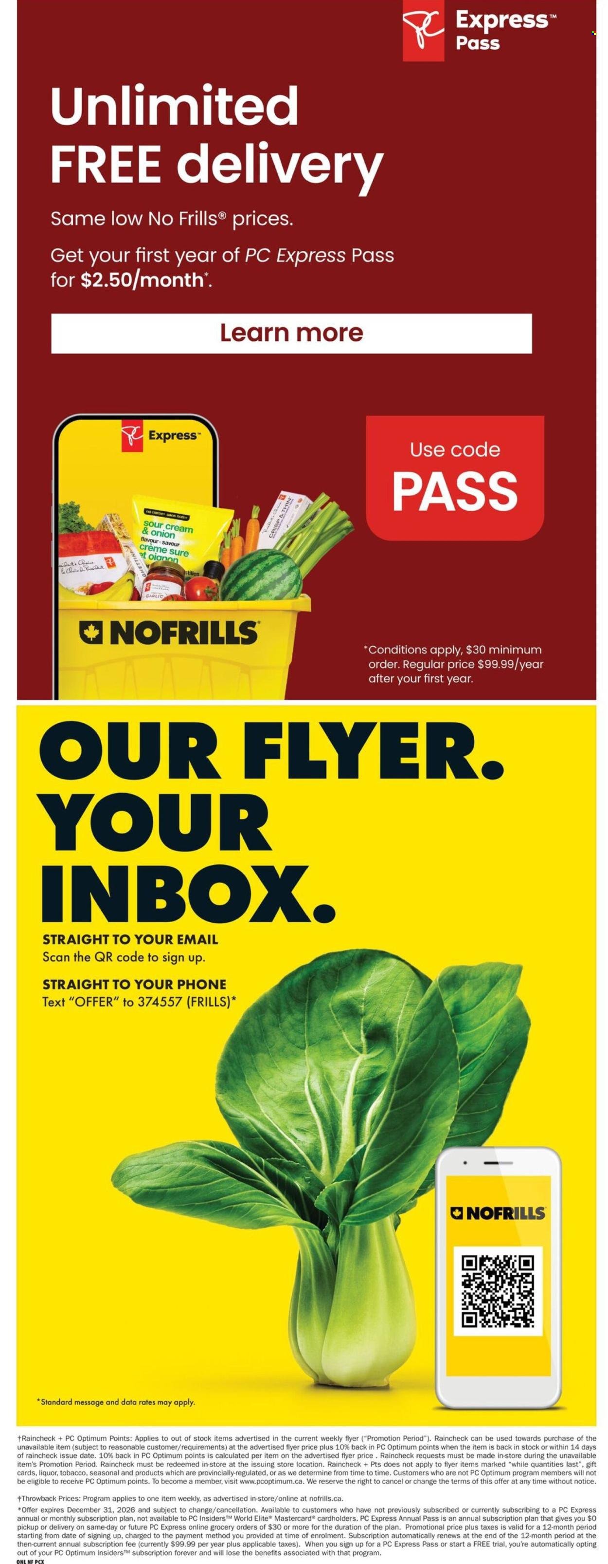 NO FRILLS flyer - Weekly Flyer
