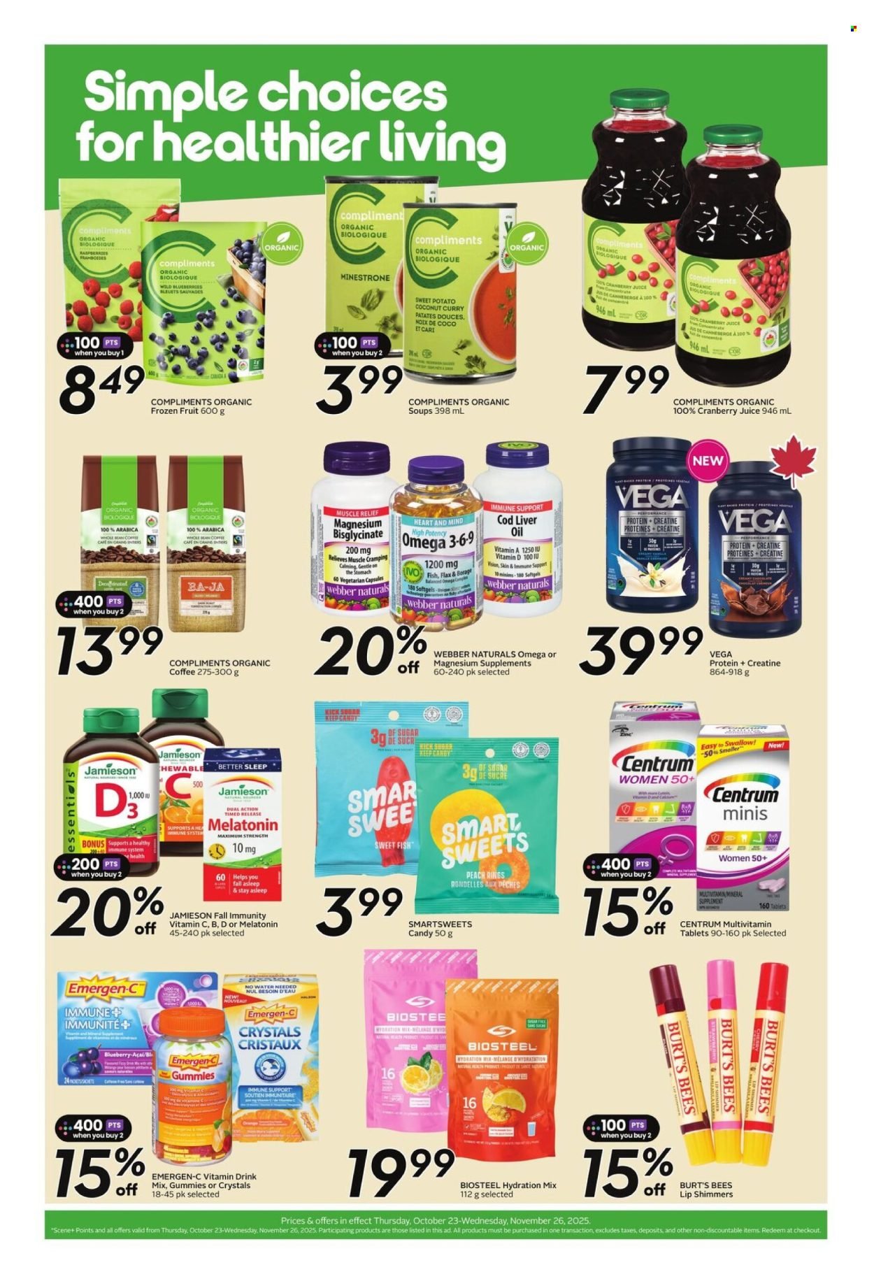 SOBEYS flyer - Wellness eflyer (2025-10-23 - 2025-11-26) | 2