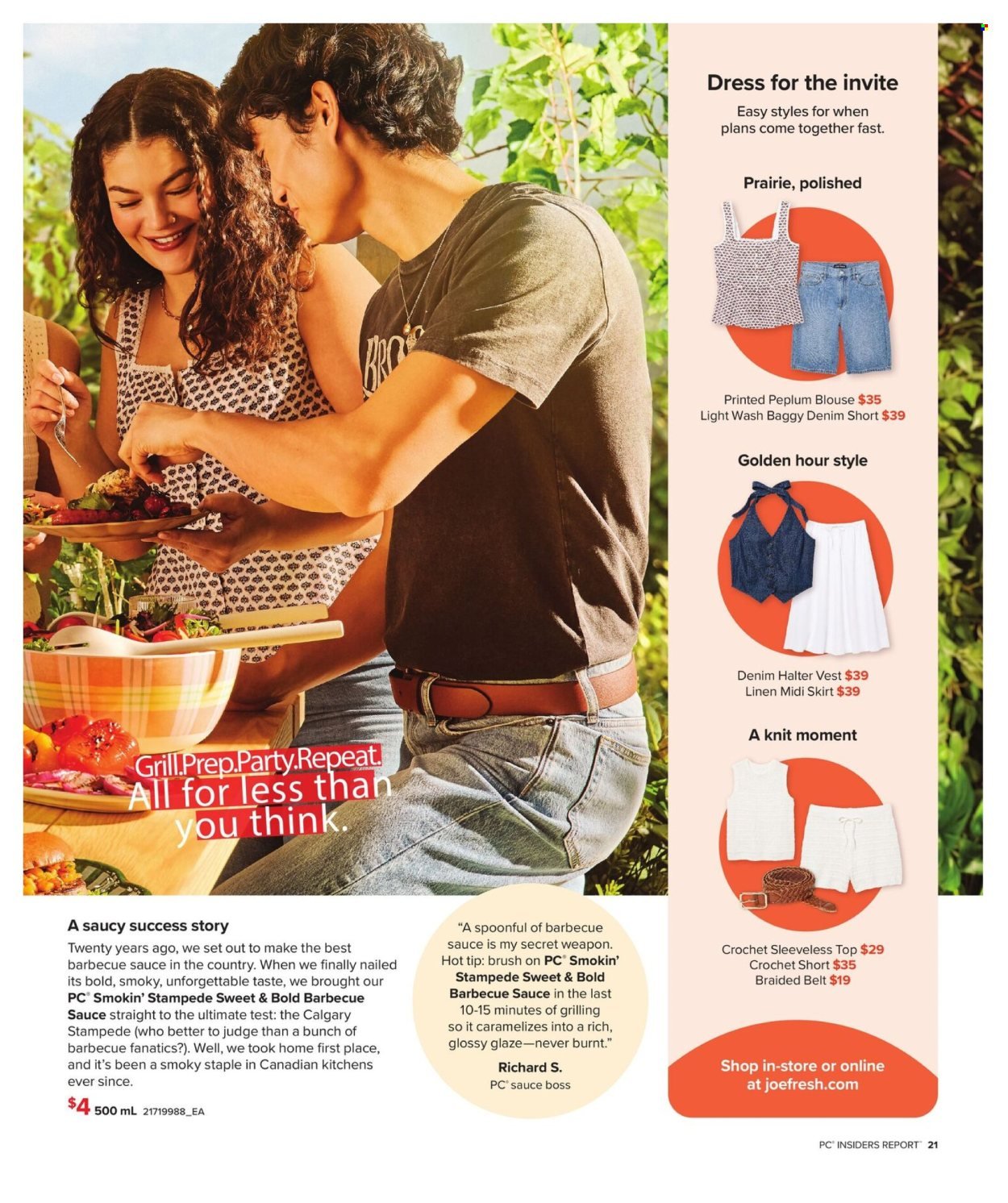 LOBLAWS flyer - PC Summer Insiders Report (2026-05-14 - 2026-07-08) | 21