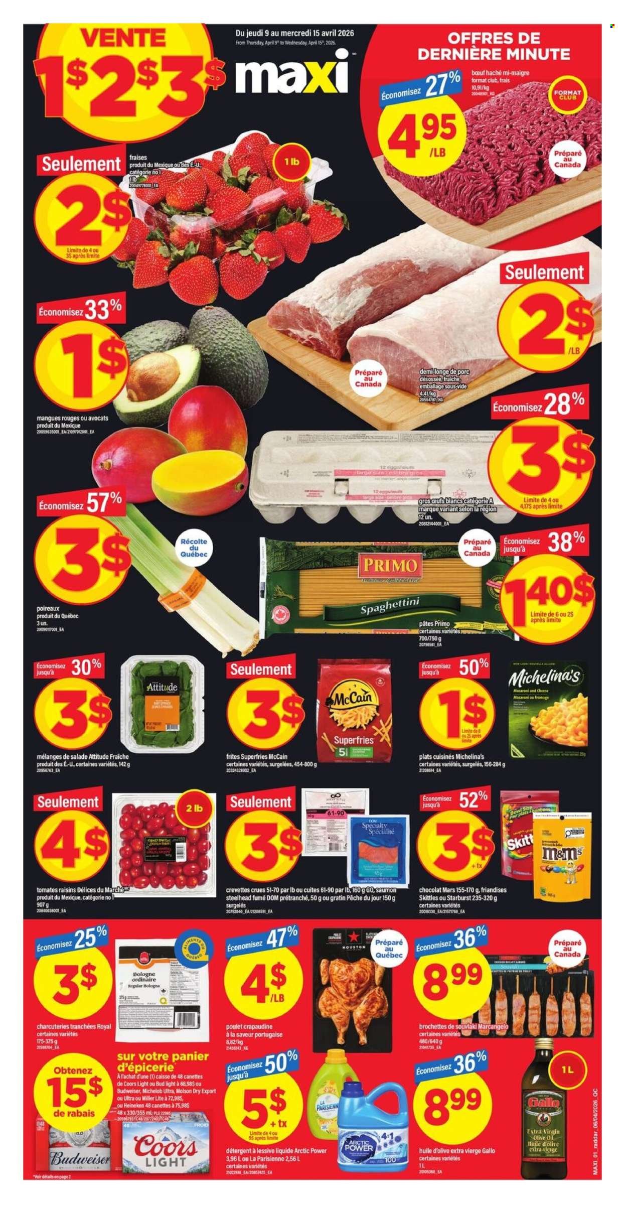 MAXI flyer - Circulaire hebdomadaire (2026-04-09 - 2026-04-15) | 1