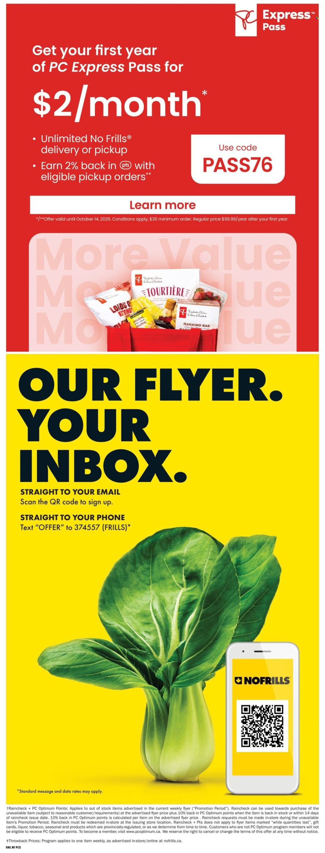 NO FRILLS flyer - Weekly Flyer