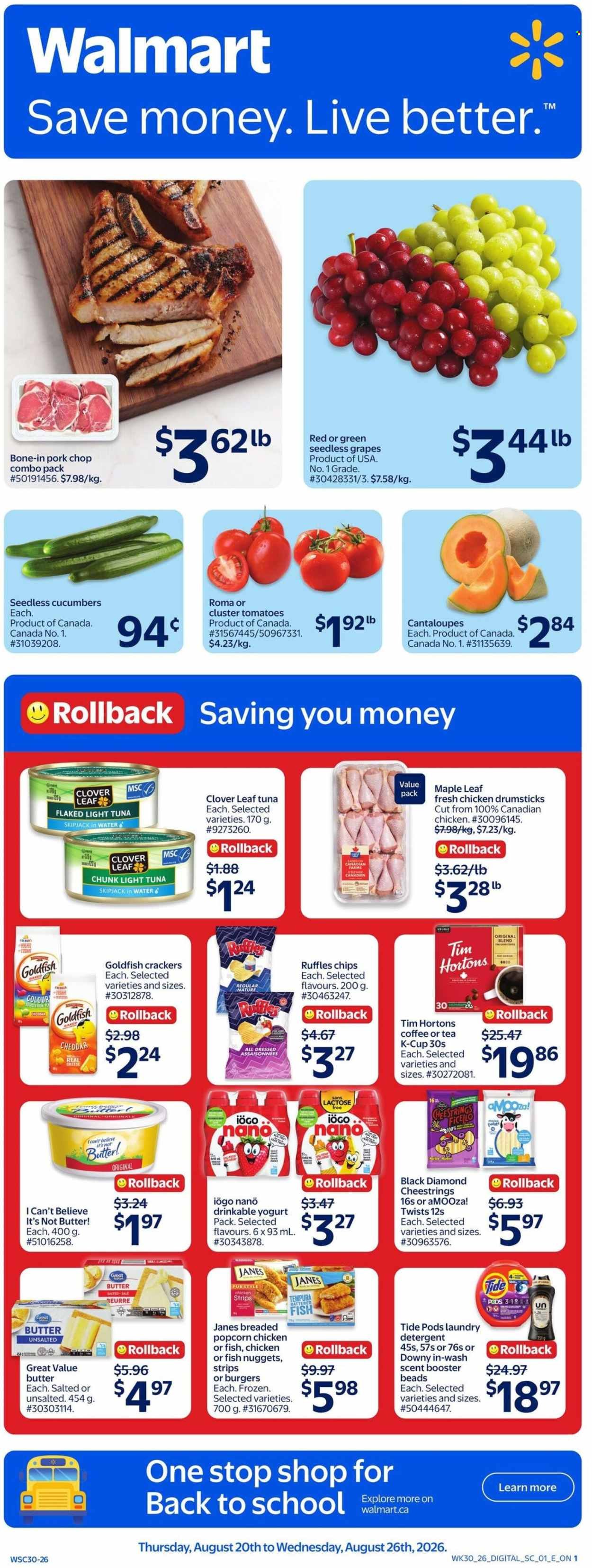 WALMART flyer - From Thursday August 20, 2026
