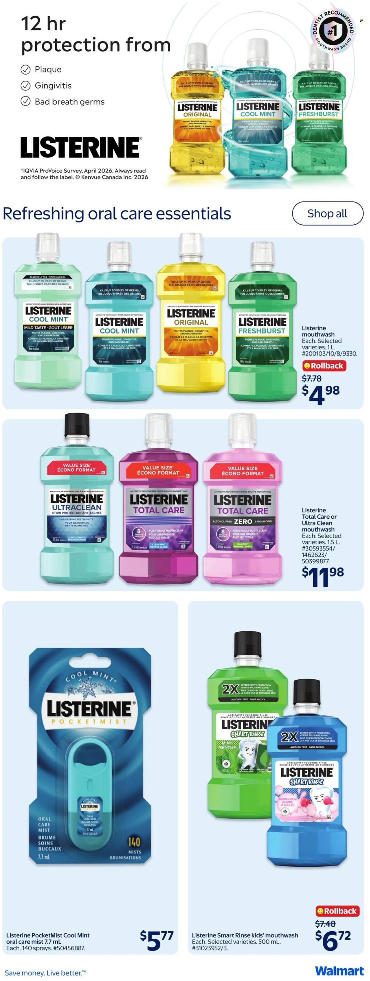 WALMART flyer - From Thursday August 20, 2026