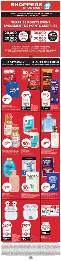 SHOPPERS DRUG MART flyer - From Friday October 09, 2026