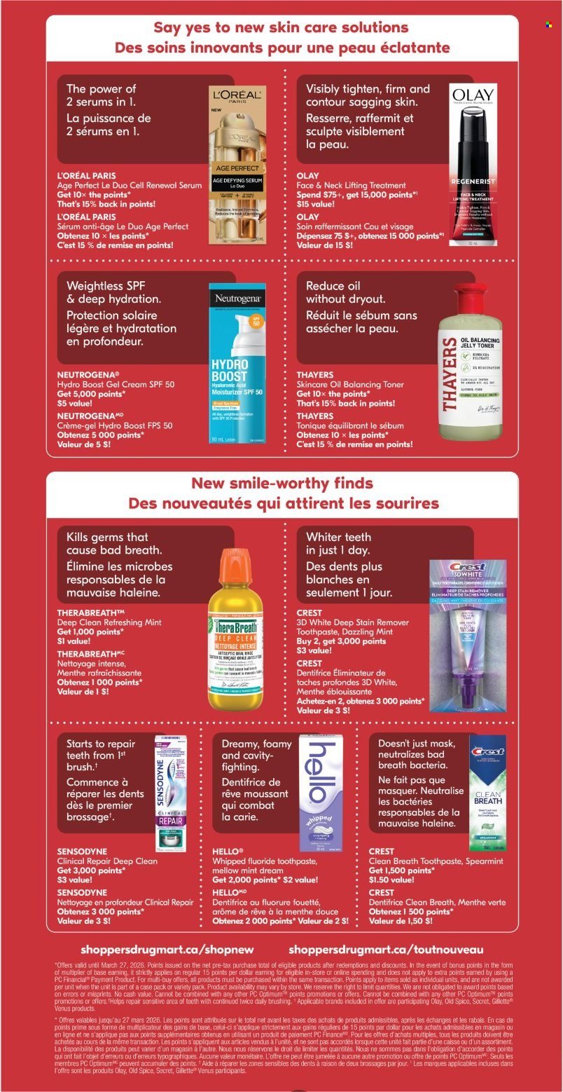 SHOPPERS DRUG MART flyer - From Saturday March 21, 2026