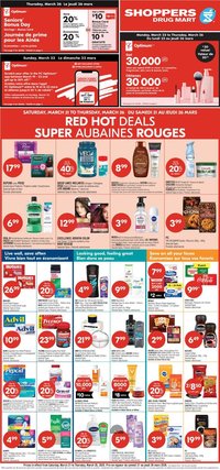 SHOPPERS DRUG MART flyer - From Saturday March 21, 2026