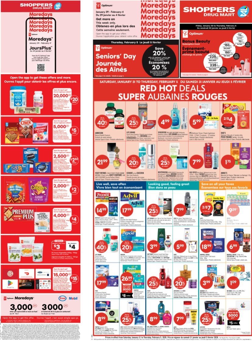 SHOPPERS DRUG MART flyer - From Saturday January 31, 2026 (2026-01-31 - 2026-02-05) | 1