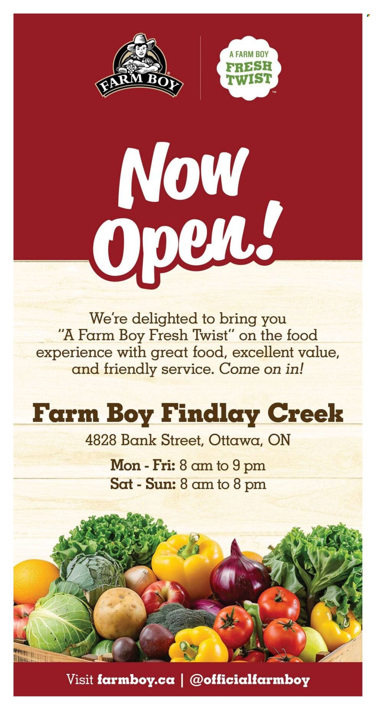 FARM BOY flyer - Weekly Flyer