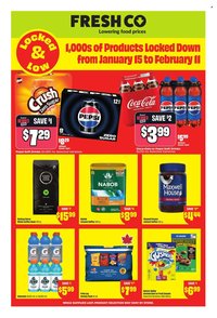 FRESHCO. flyer - Locked & Low (2026-01-15 - 2026-02-11)
