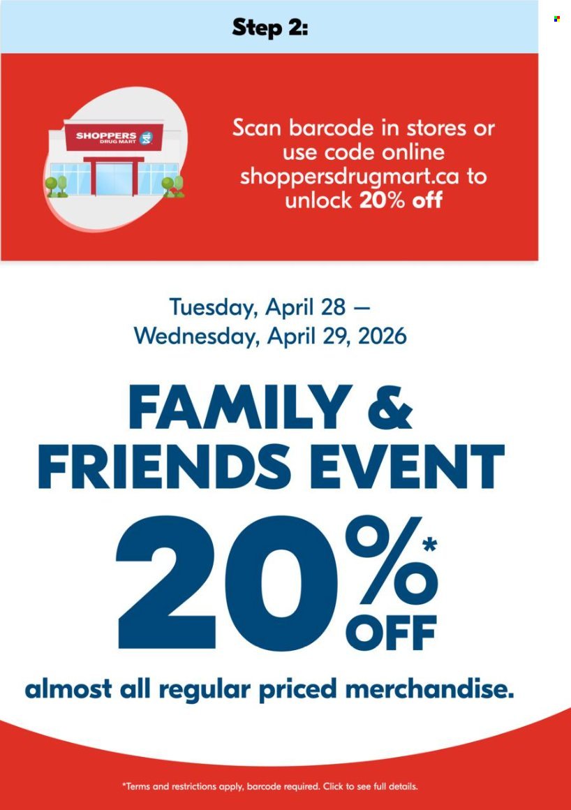 SHOPPERS DRUG MART flyer - Event (2026-04-28 - 2026-04-29) | 2
