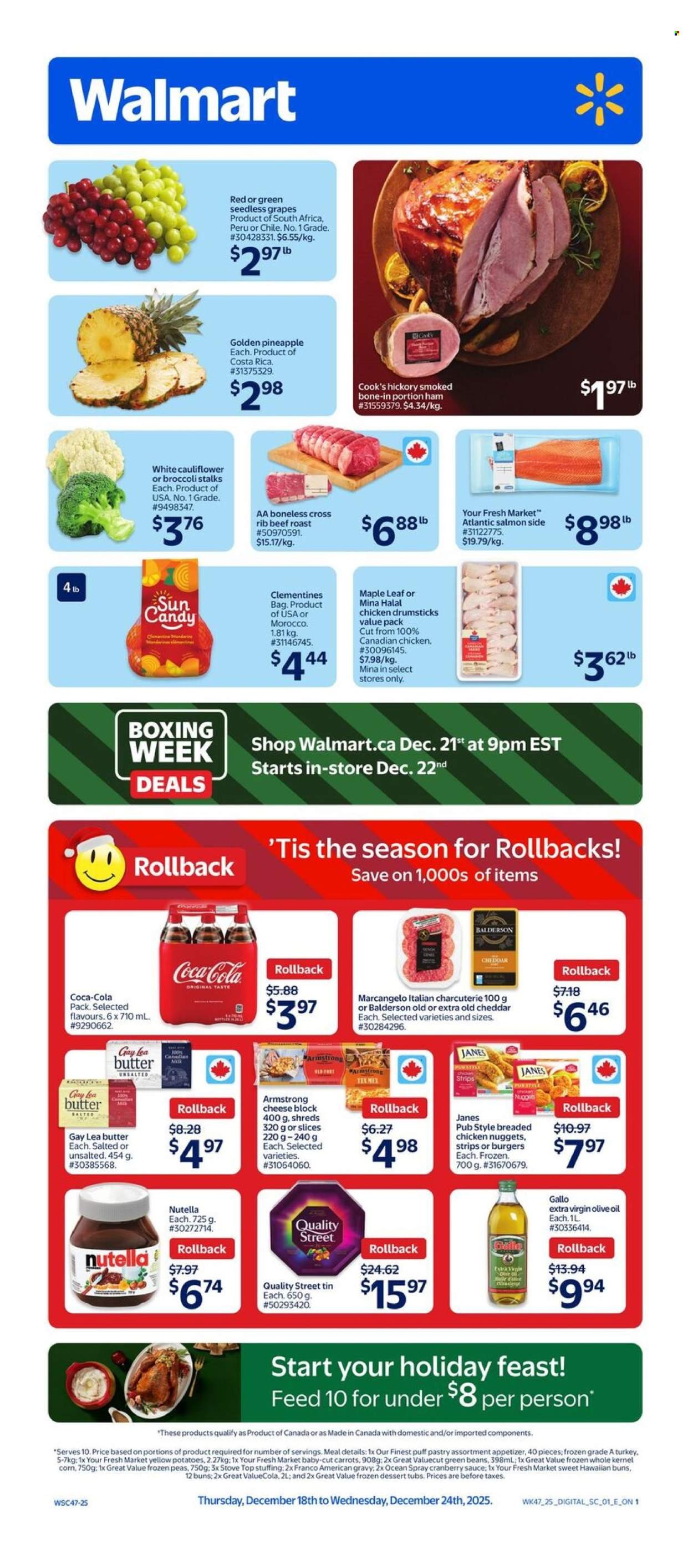 WALMART flyer - From Thursday December 18, 2025 (2025-12-18 - 2025-12-24) | 1