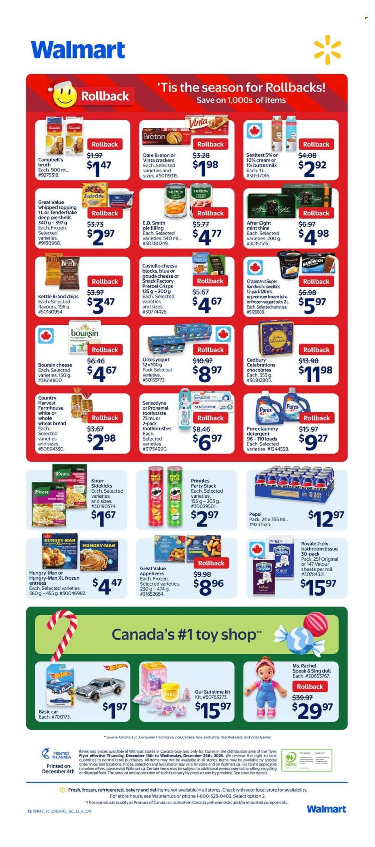 WALMART flyer - From Thursday December 18, 2025 (2025-12-18 - 2025-12-24) | 2