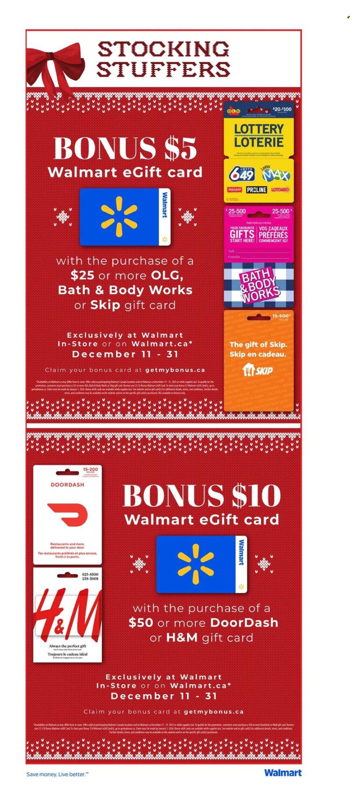 WALMART flyer - From Thursday December 18, 2025