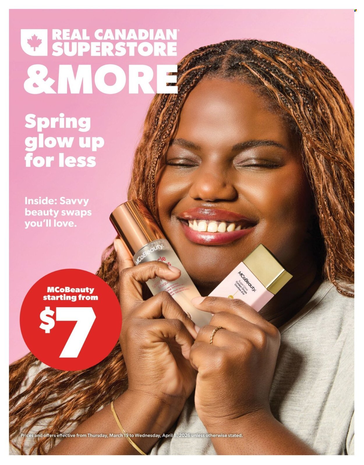 REAL CANADIAN SUPERSTORE flyer - Spring Beauty Book (2026-03-19 - 2026-04-08) | 1