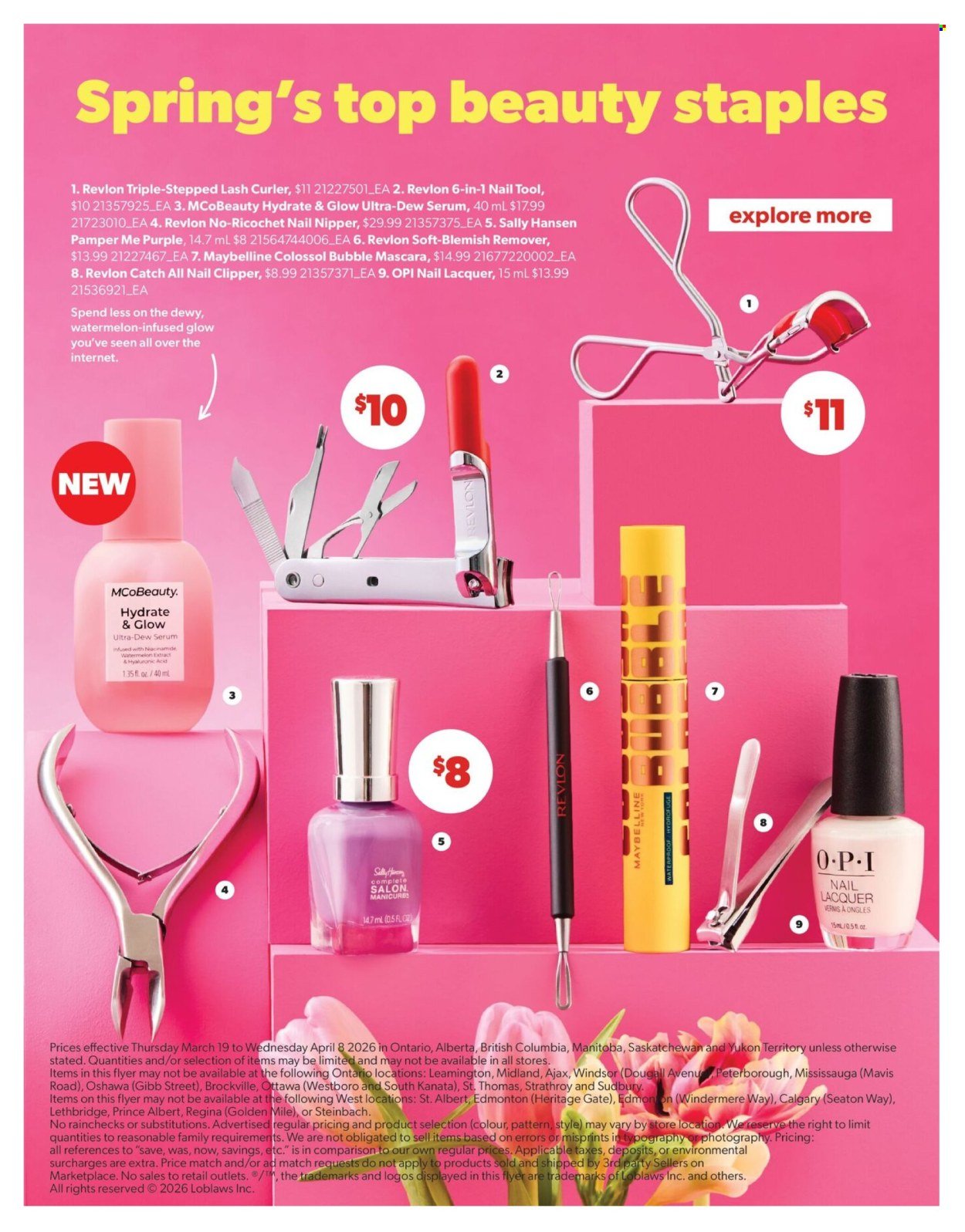 REAL CANADIAN SUPERSTORE flyer - Spring Beauty Book (2026-03-19 - 2026-04-08) | 12
